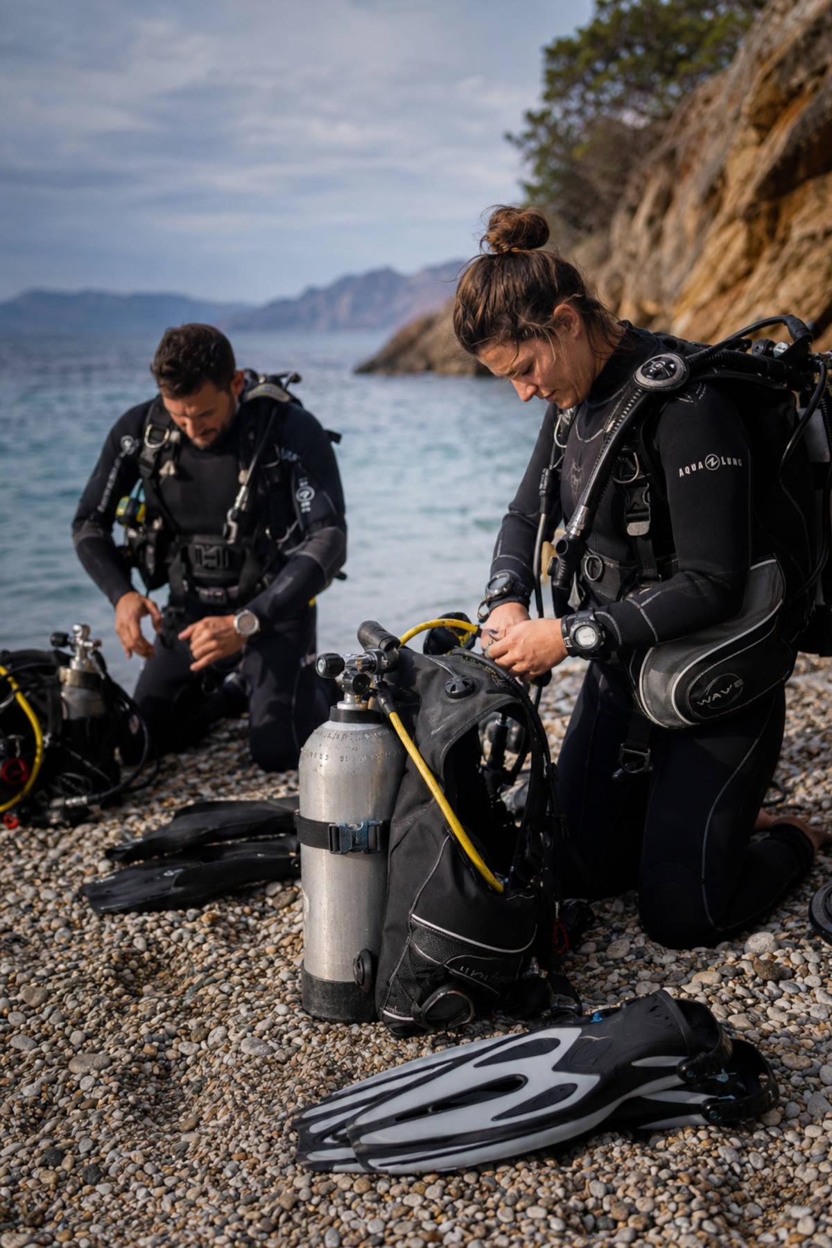 Diving